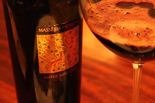 Masseria Pietrosa Salice Salentino from Apulia, Italy.