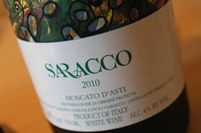 Saracco Moscato d'Asti - Piedmont, Italy.