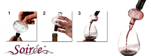 Win A Soiree Wine Aerator!