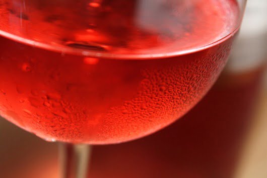 Waterbrook Sangiovese Rose in the Glass