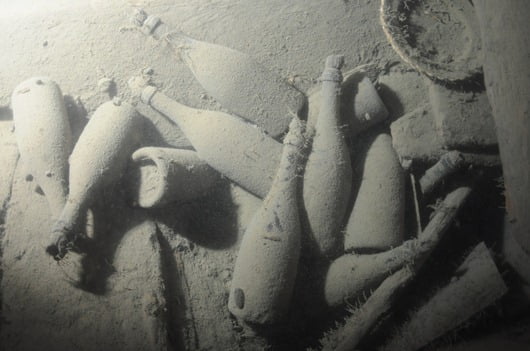 170 Year Old Shipwrecked Champagne up for Auction.