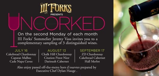 3-Forks-Complimentary-Wine-Tasting-Every-Monday
