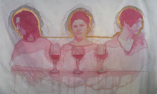 Painting-with-Wine An Interview-with Wine-Stain-Artist Amelia-Harnas. (10)
