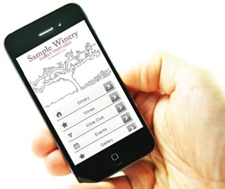 Mobile-Winery-Website