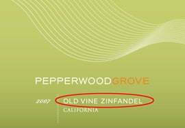 old-vine-zinfandel-wine-label