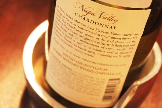 Robert Mondavi Napa Chardonnay.