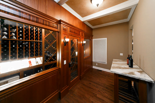 What Does the Personal Wine Cellar of a Wine Cellar Builder Look Like?